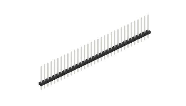 Fischer Elektronik Stiftleiste (Standard) Anzahl Reihen: 1 SLY113933Z 10St.