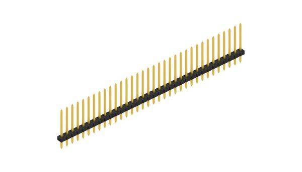 Fischer Elektronik Stiftleiste (Standard) Anzahl Reihen: 1 10062231 10St.