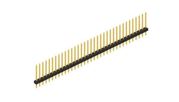 Fischer Elektronik Stiftleiste (Standard) Anzahl Reihen: 1 SLY113935G 10St.