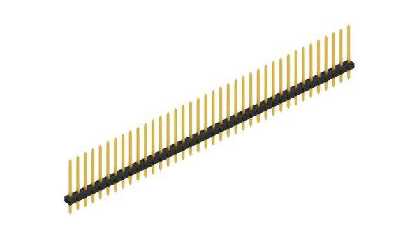 Fischer Elektronik Stiftleiste (Standard) Anzahl Reihen: 1 SLY113938G 10St.