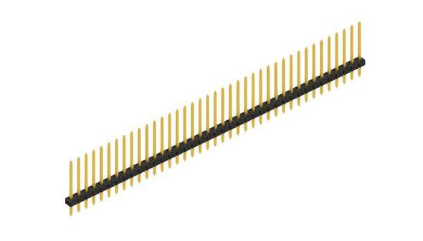 Fischer Elektronik Stiftleiste (Standard) Anzahl Reihen: 1 SLY113939G 10St.