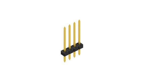 Fischer Elektronik Stiftleiste (Standard) Anzahl Reihen: 1 10062208 10St.
