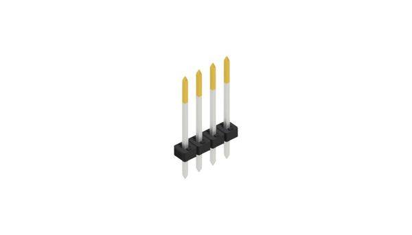 Fischer Elektronik Stiftleiste (Standard) Anzahl Reihen: 1 10062209 10St.