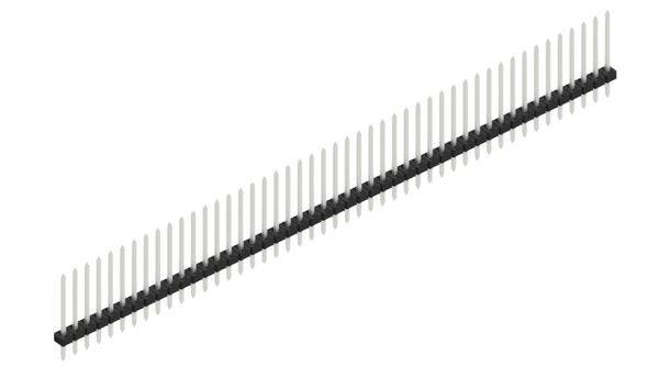 Fischer Elektronik Stiftleiste (Standard) Anzahl Reihen: 1 SLY113947Z 10St.