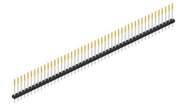 Fischer Elektronik Stiftleiste (Standard) Anzahl Reihen: 1 SLY113948S 10St.