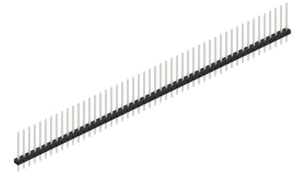 Fischer Elektronik Stiftleiste (Standard) Anzahl Reihen: 1 10062234 10St.