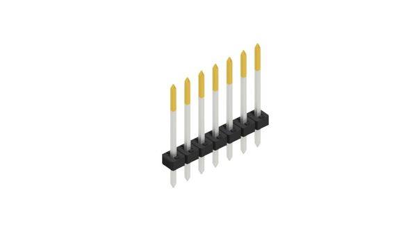 Fischer Elektronik Stiftleiste (Standard) Anzahl Reihen: 1 10062215 10St.