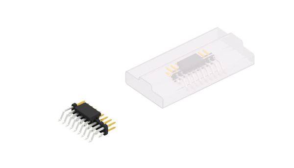 Fischer Elektronik Stiftleiste (Standard) Anzahl Reihen: 2 SLY10SMD04018SBSM 10St.