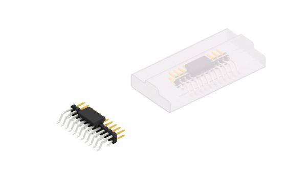 Fischer Elektronik Stiftleiste (Standard) Anzahl Reihen: 2 10062289 10St.