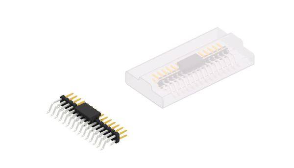 Fischer Elektronik Stiftleiste (Standard) Anzahl Reihen: 2 SLY10SMD04030SBSM 10St.