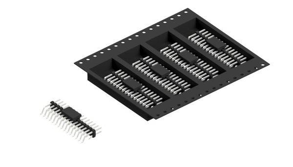 Fischer Elektronik Stiftleiste (Standard) Anzahl Reihen: 2 SLY10SMD04030ZBTR 700St.
