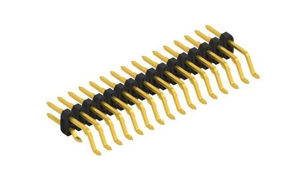 Fischer Elektronik Stiftleiste (Standard) Anzahl Reihen: 2 10062300 10St.