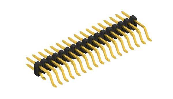 Fischer Elektronik Stiftleiste (Standard) Anzahl Reihen: 2 SLY10SMD04034G 10St.