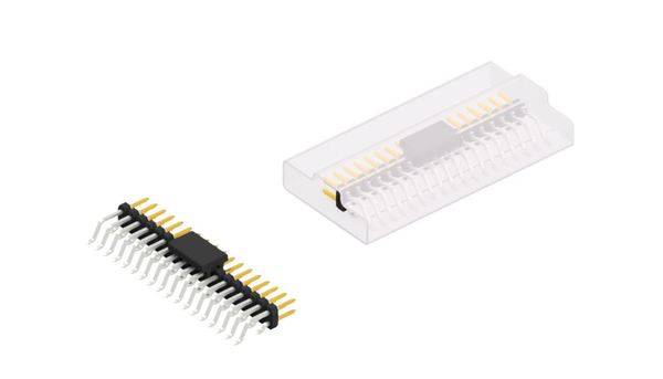 Fischer Elektronik Stiftleiste (Standard) Anzahl Reihen: 2 SLY10SMD04036SBSM 10St.