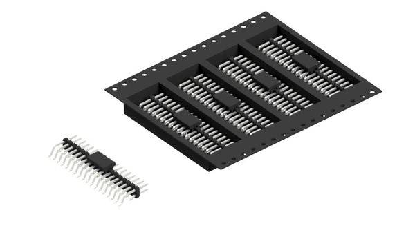 Fischer Elektronik Stiftleiste (Standard) Anzahl Reihen: 2 SLY10SMD04036ZBTR 700St.