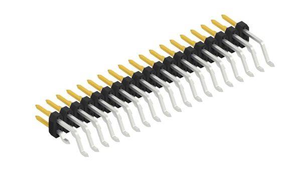 Fischer Elektronik Stiftleiste (Standard) Anzahl Reihen: 2 SLY10SMD04038S 10St.