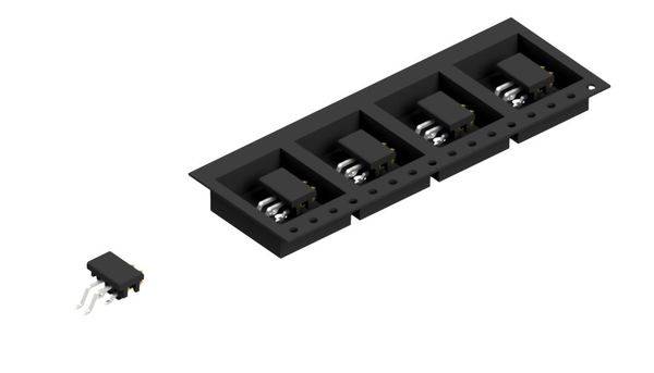 Fischer Elektronik Stiftleiste (Standard) Anzahl Reihen: 2 10158132 700St.