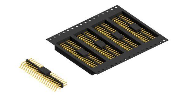 Fischer Elektronik Stiftleiste (Standard) Anzahl Reihen: 2 SLY10SMD04040GBTR 700St.