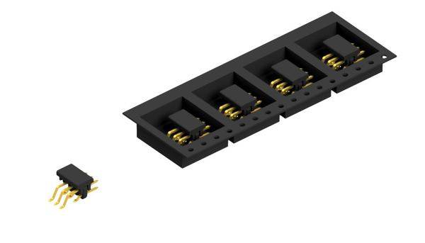 Fischer Elektronik Stiftleiste (Standard) Anzahl Reihen: 2 10143464 700St.