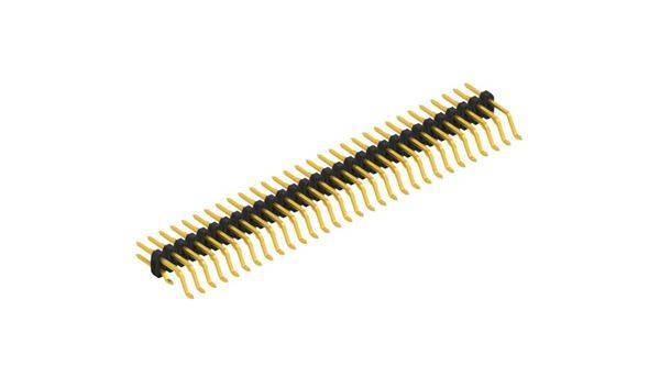 Fischer Elektronik Stiftleiste (Standard) Anzahl Reihen: 2 SLY10SMD04060G 10St.
