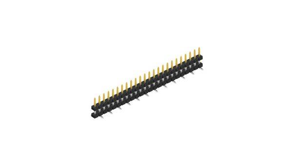 Fischer Elektronik Stiftleiste (Standard) Anzahl Reihen: 1 SLY11SMD05124S 10St.