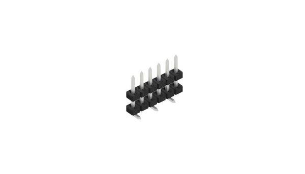 Fischer Elektronik Stiftleiste (Standard) Anzahl Reihen: 1 10139459 10St.