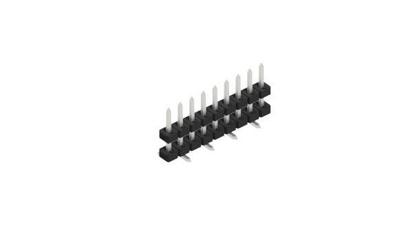 Fischer Elektronik Stiftleiste (Standard) Anzahl Reihen: 1 SLY11SMD0519Z 10St.
