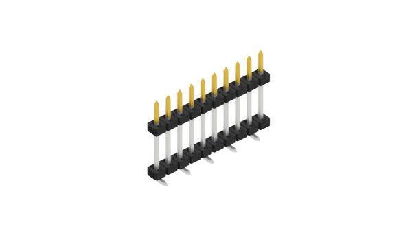 Fischer Elektronik Stiftleiste (Standard) Anzahl Reihen: 1 SLY11SMD09210S 10St.