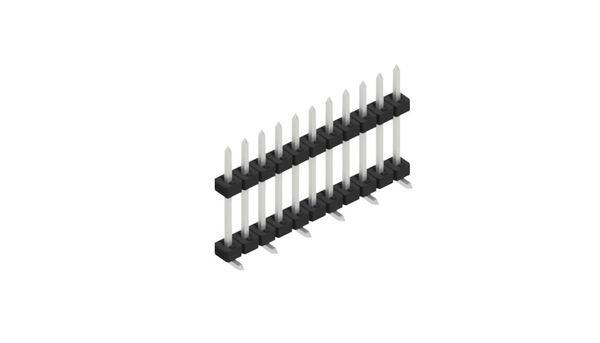 Fischer Elektronik Stiftleiste (Standard) Anzahl Reihen: 1 SLY11SMD09211Z 10St.