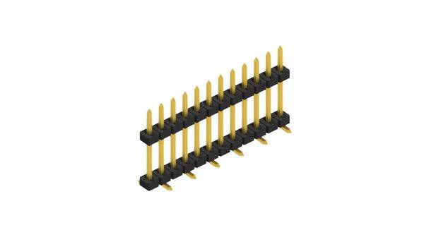 Fischer Elektronik Stiftleiste (Standard) Anzahl Reihen: 1 SLY11SMD09212G 10St.