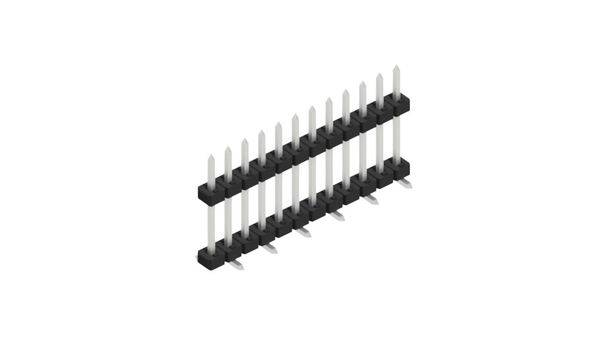 Fischer Elektronik Stiftleiste (Standard) Anzahl Reihen: 1 SLY11SMD09212Z 10St.