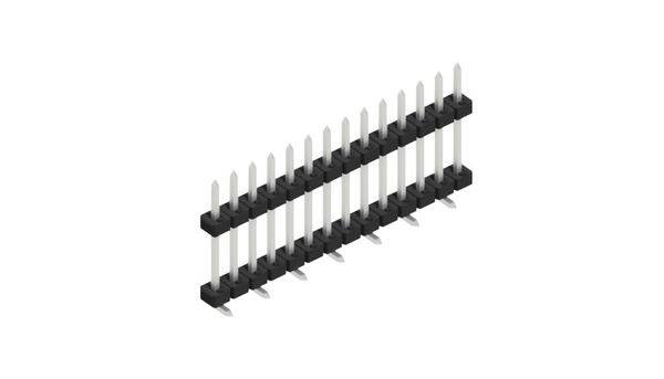Fischer Elektronik Stiftleiste (Standard) Anzahl Reihen: 1 SLY11SMD09214Z 10St.