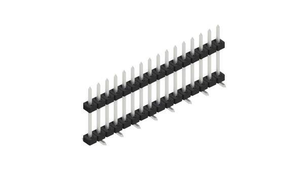 Fischer Elektronik Stiftleiste (Standard) Anzahl Reihen: 1 SLY11SMD09216Z 10St.