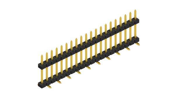Fischer Elektronik Stiftleiste (Standard) Anzahl Reihen: 1 10137282 10St.