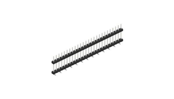 Fischer Elektronik Stiftleiste (Standard) Anzahl Reihen: 1 SLY11SMD09226Z 10St.