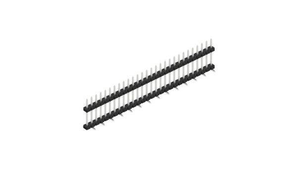 Fischer Elektronik Stiftleiste (Standard) Anzahl Reihen: 1 SLY11SMD09228Z 10St.
