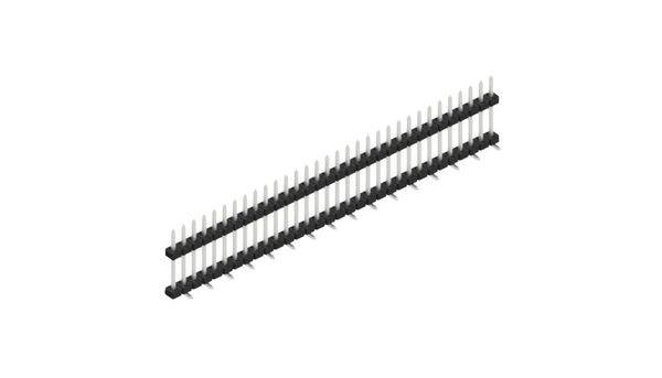 Fischer Elektronik Stiftleiste (Standard) Anzahl Reihen: 1 SLY11SMD09232Z 10St.