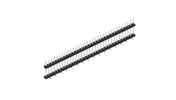 Fischer Elektronik Stiftleiste (Standard) Anzahl Reihen: 1 SLY11SMD09233Z 10St.