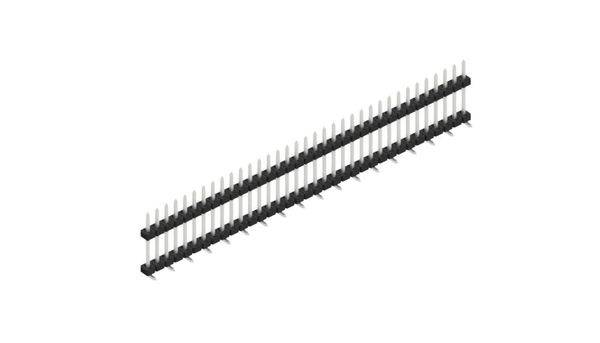 Fischer Elektronik Stiftleiste (Standard) Anzahl Reihen: 1 SLY11SMD09235Z 10St.