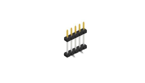 Fischer Elektronik Stiftleiste (Standard) Anzahl Reihen: 1 SLY11SMD0925S 10St.