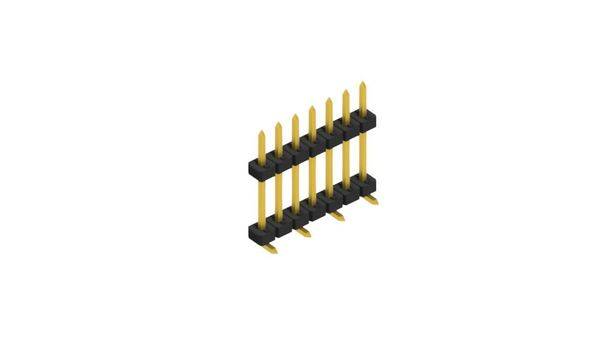 Fischer Elektronik Stiftleiste (Standard) Anzahl Reihen: 1 SLY11SMD0927G 10St.