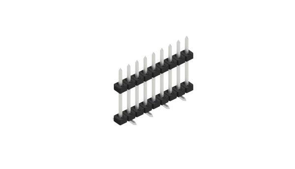 Fischer Elektronik Stiftleiste (Standard) Anzahl Reihen: 1 SLY11SMD0929Z 10St.