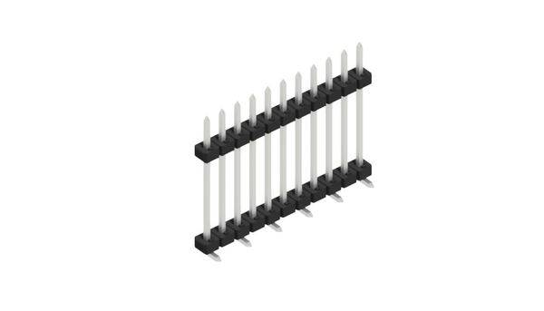 Fischer Elektronik Stiftleiste (Standard) Anzahl Reihen: 1 SLY11SMD13311Z 10St.