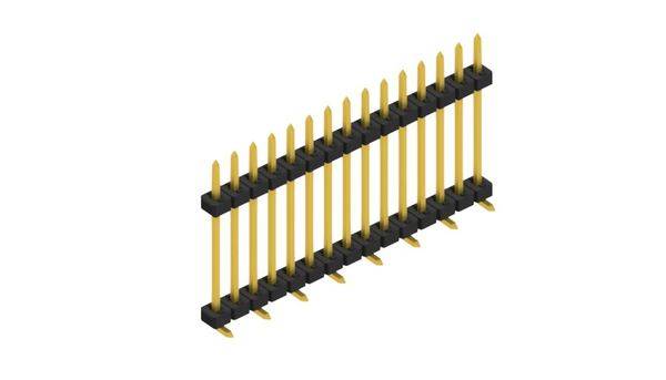 Fischer Elektronik Stiftleiste (Standard) Anzahl Reihen: 1 SLY11SMD13315G 10St.