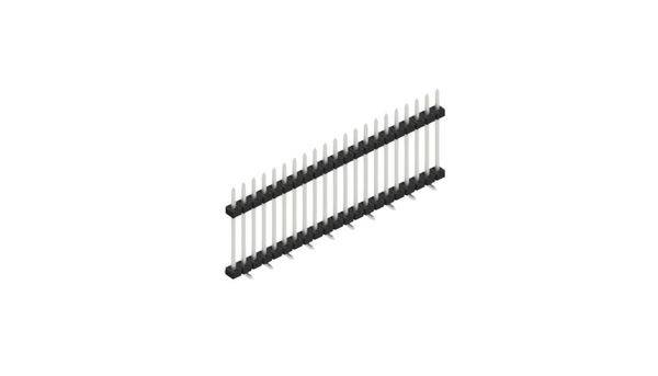 Fischer Elektronik Stiftleiste (Standard) Anzahl Reihen: 1 SLY11SMD13321Z 10St.