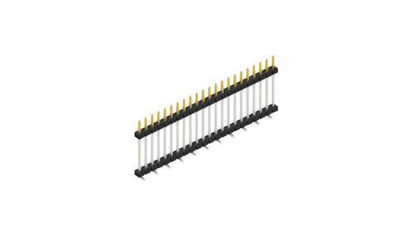Fischer Elektronik Stiftleiste (Standard) Anzahl Reihen: 1 SLY11SMD13322S 10St.