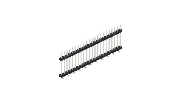 Fischer Elektronik Stiftleiste (Standard) Anzahl Reihen: 1 SLY11SMD13322Z 10St.