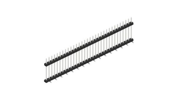 Fischer Elektronik Stiftleiste (Standard) Anzahl Reihen: 1 SLY11SMD13332Z 10St.