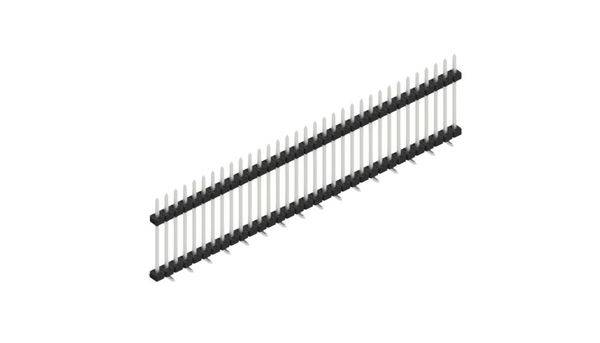Fischer Elektronik Stiftleiste (Standard) Anzahl Reihen: 1 SLY11SMD13333Z 10St.