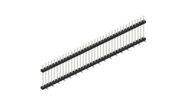 Fischer Elektronik Stiftleiste (Standard) Anzahl Reihen: 1 SLY11SMD13336Z 10St.